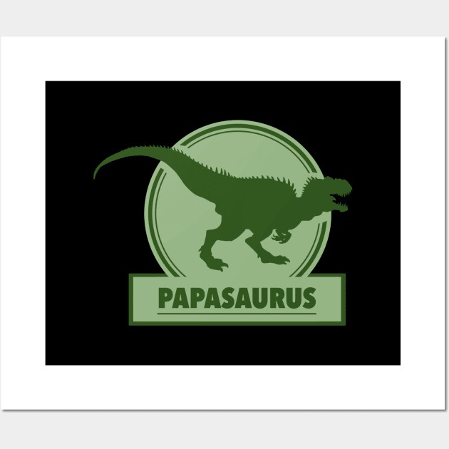 Papasaurus Wall Art by Tanimator